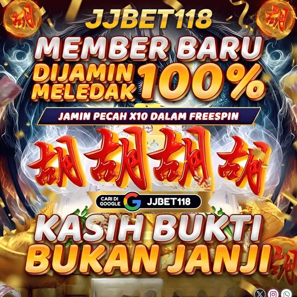 JJBET118 Bonus Member Baru 100%